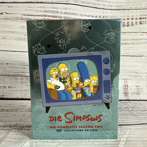 Die Simpsons Season 2 Complete DVD Set Collector's Edition In German - Picture 1 of 13